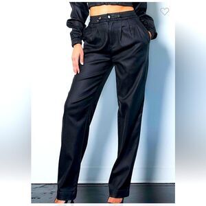 NWT VBRT Edgy Black Women's Pants Sz L